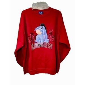 Vintage 90s Disney Eeyore Sweatshirt 2X